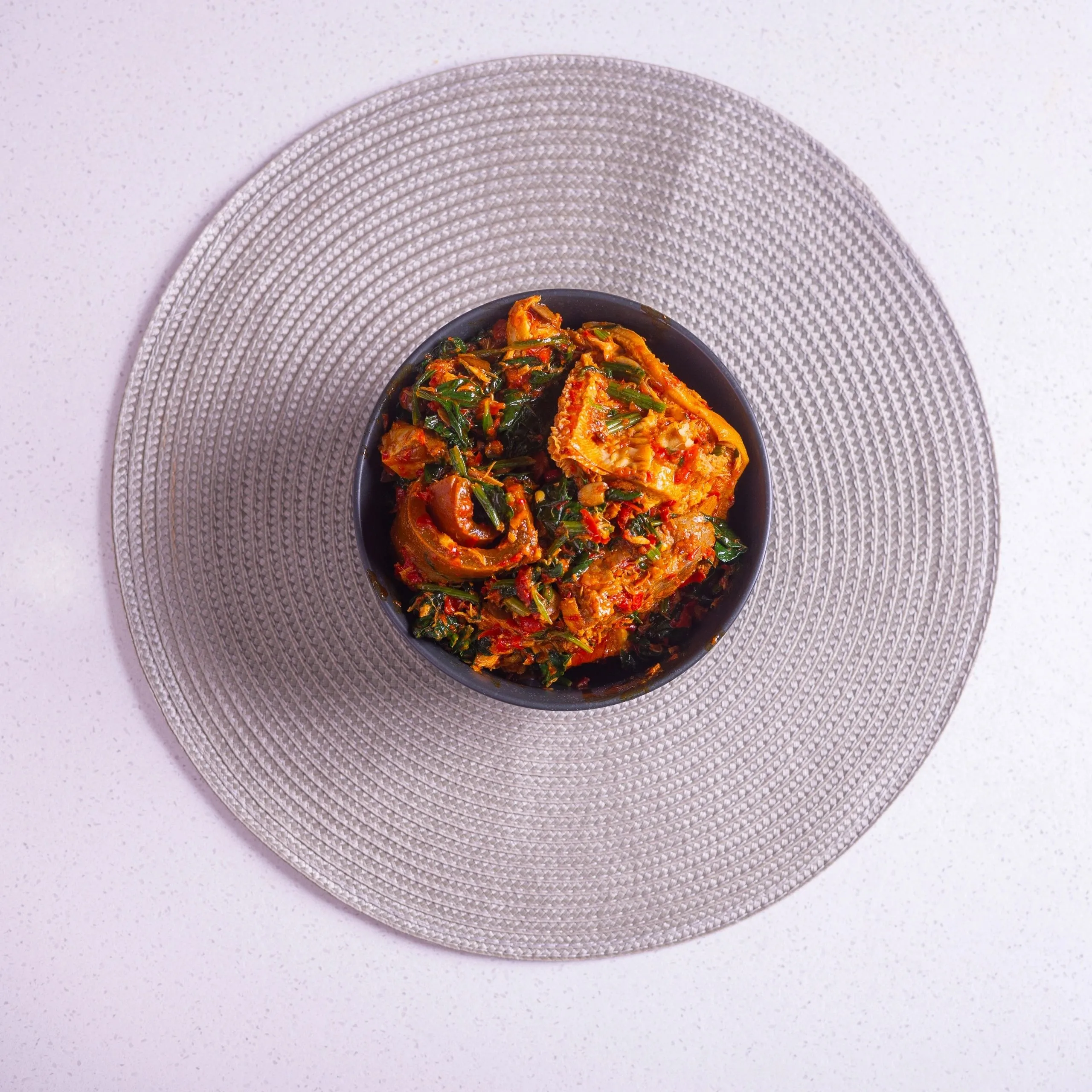 Traditional Nigerian Efo Riro in Edmonton - Emgees African Restaurant